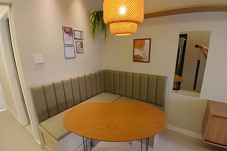 SHB • 2 min Praia | Comércios | Segurança