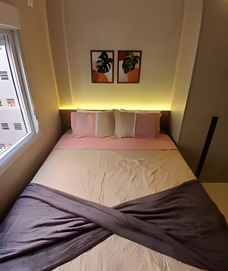 SHB • 2 min Praia | Comércios | Segurança