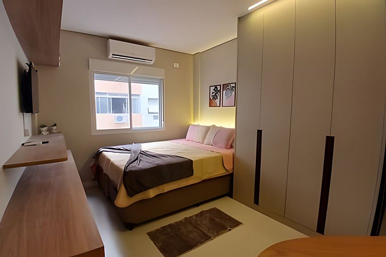 SHB • 2 min Praia | Comércios | Segurança