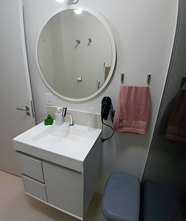 SHB • 2 min da Praia | Segurança | Conforto