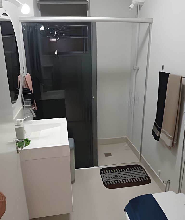 SHB • 2 min da Praia | Segurança | Conforto