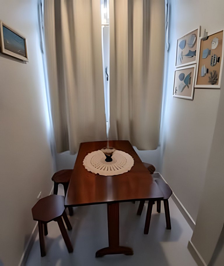 SHB • 2 min da Praia | Segurança | Conforto