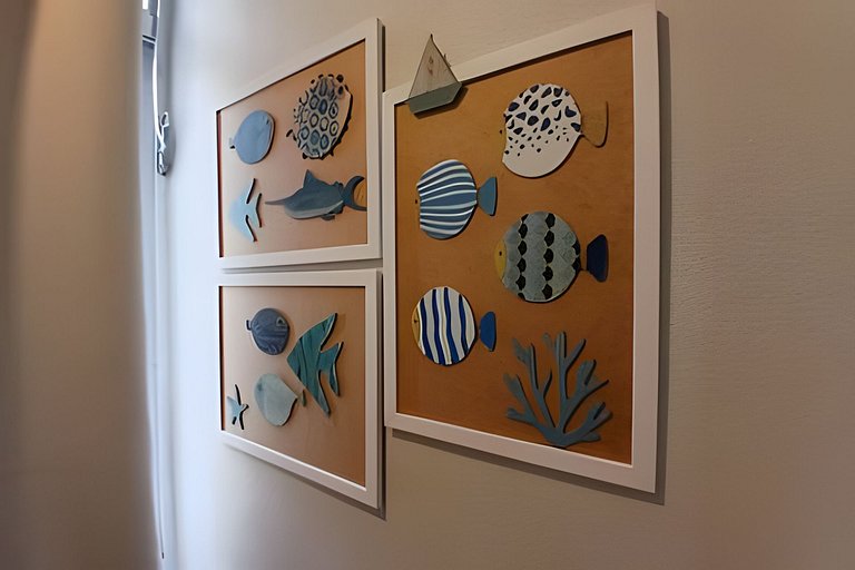 SHB • 2 min da Praia | Segurança | Conforto