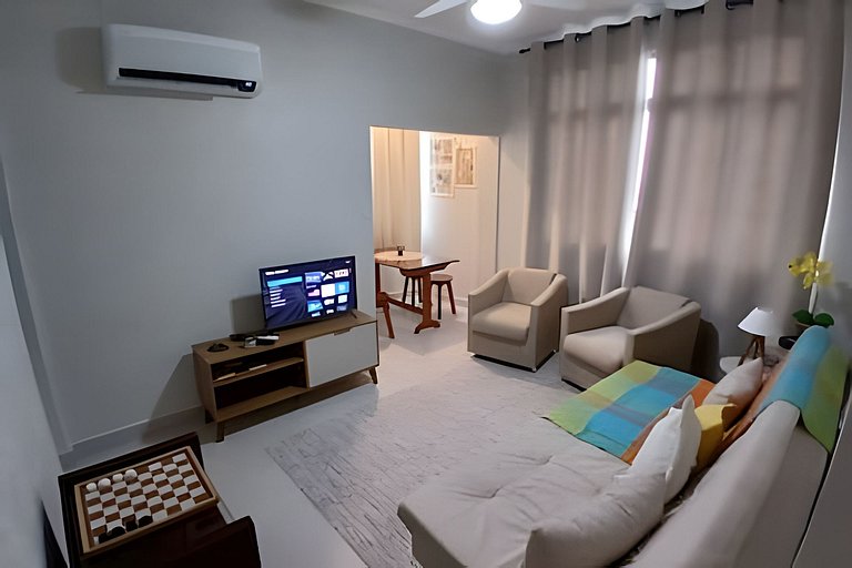 SHB • 2 min da Praia | Segurança | Conforto