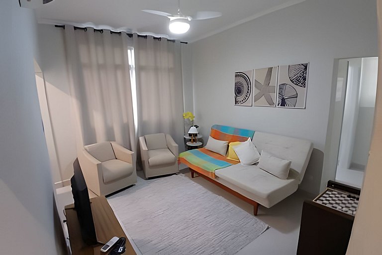 SHB • 2 min da Praia | Segurança | Conforto