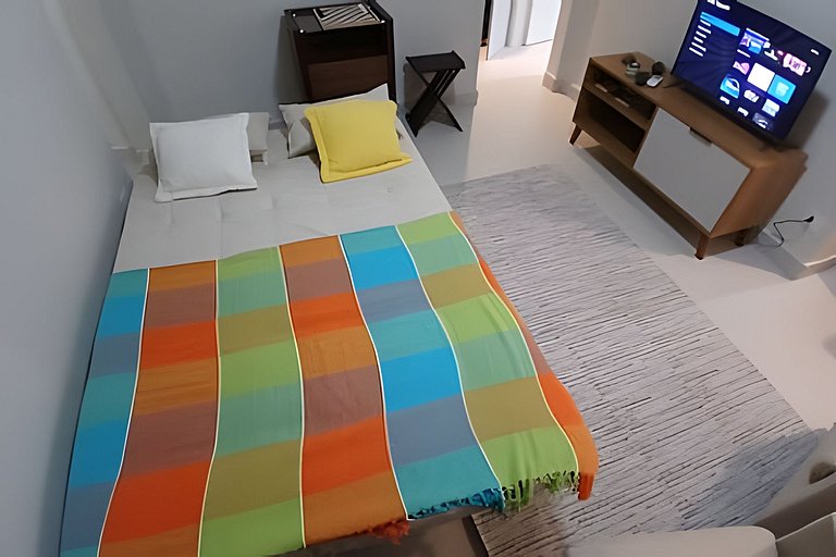 SHB • 2 min da Praia | Segurança | Conforto