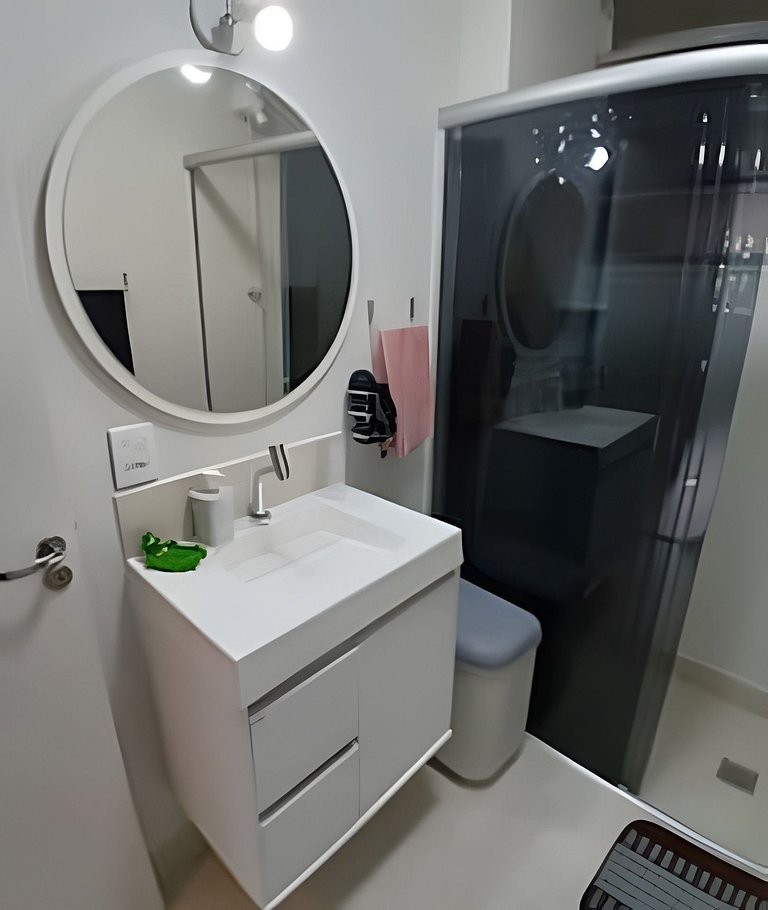 SHB • 2 min da Praia | Segurança | Conforto