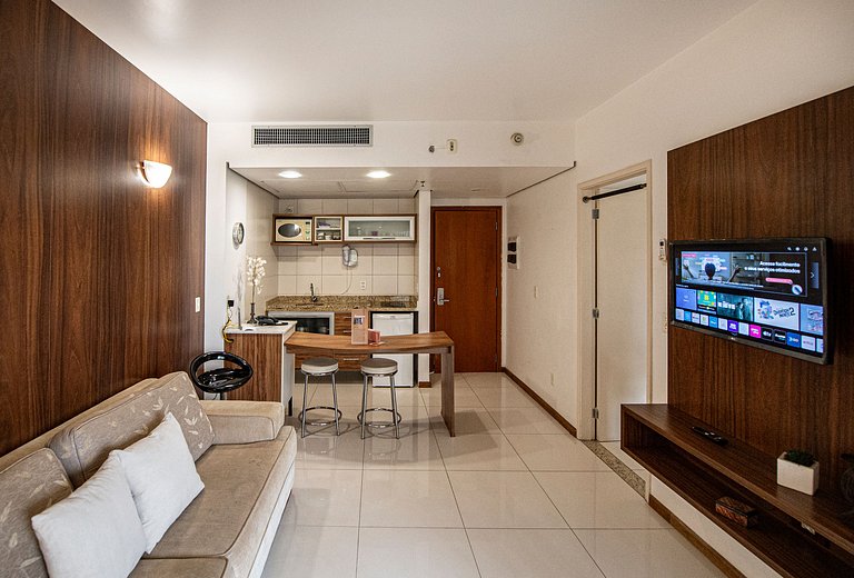 SHB - Elegante apto com vista mar no Gonzaga