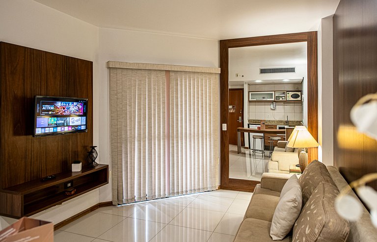 SHB - Elegante apto com vista mar no Gonzaga