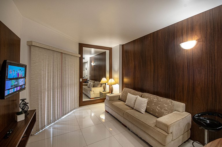 SHB - Elegante apto com vista mar no Gonzaga