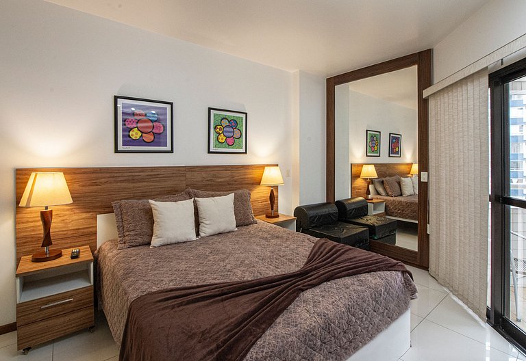 SHB - Elegante apto com vista mar no Gonzaga