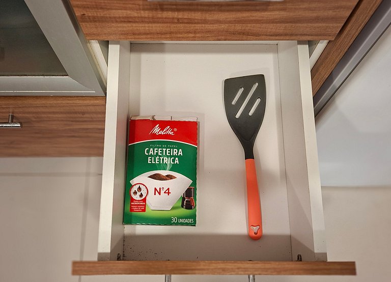 SHB - Elegante apto com vista mar no Gonzaga