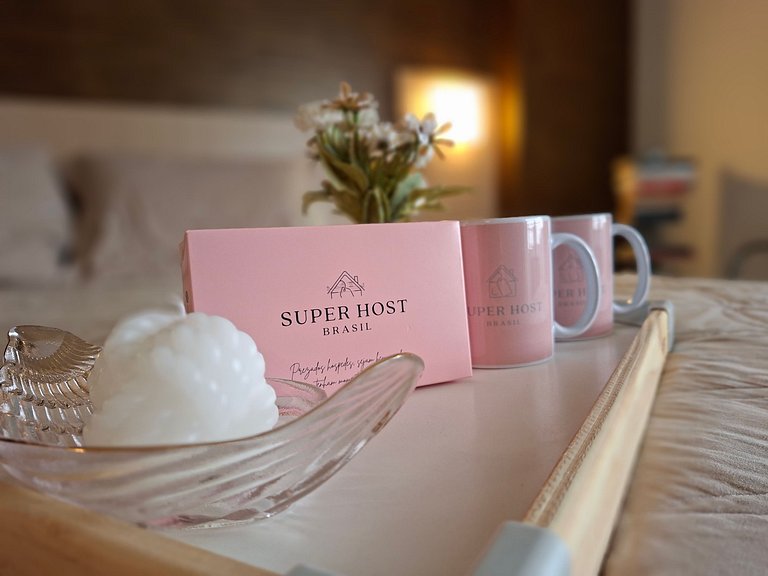 SHB - Magnífica vista ao mar no Gonzaga em Santos