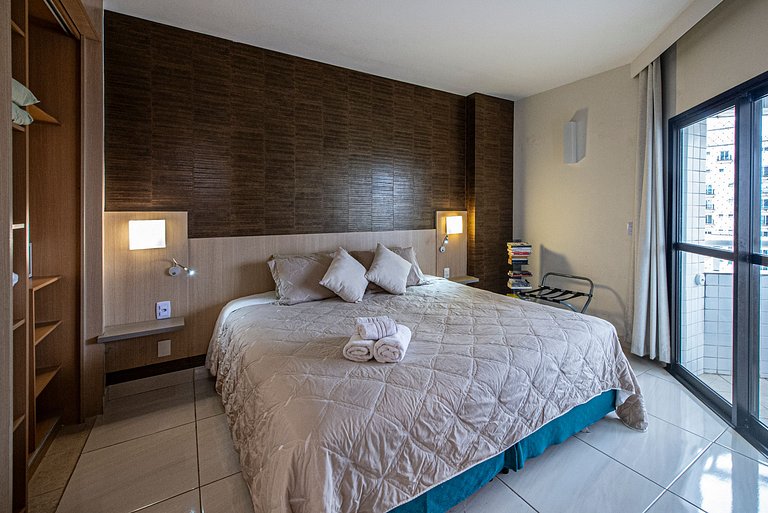 SHB - Magnífica vista ao mar no Gonzaga em Santos