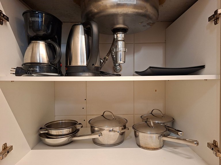 SHB - Magnífica vista ao mar no Gonzaga em Santos