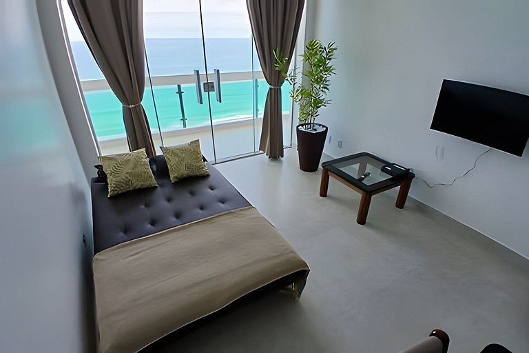 SHB - Vista incrível | Pé na Areia | Pitangueiras