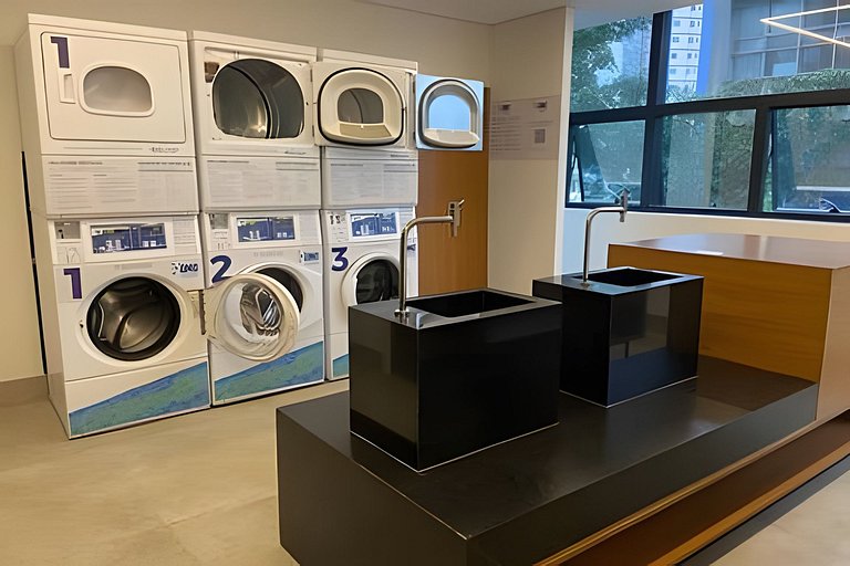 SHB - Studio incrível a 3 min da Paulista