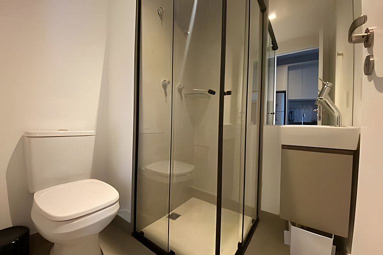 SHB - Studio incrível a 3 min da Paulista