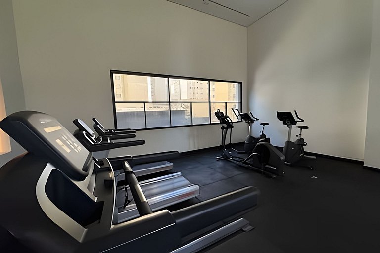 SHB - Studio incrível a 3 min da Paulista