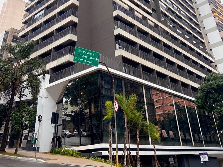SHB - Studio incrível a 3 min da Paulista