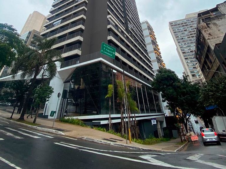 SHB - Studio incrível a 3 min da Paulista