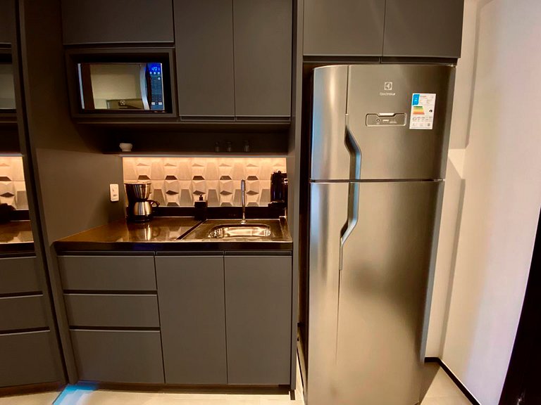 SHB - Studio incrível a 3 min da Paulista