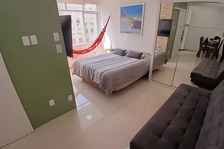 SHB • Pé na areia | Studio completo | Central