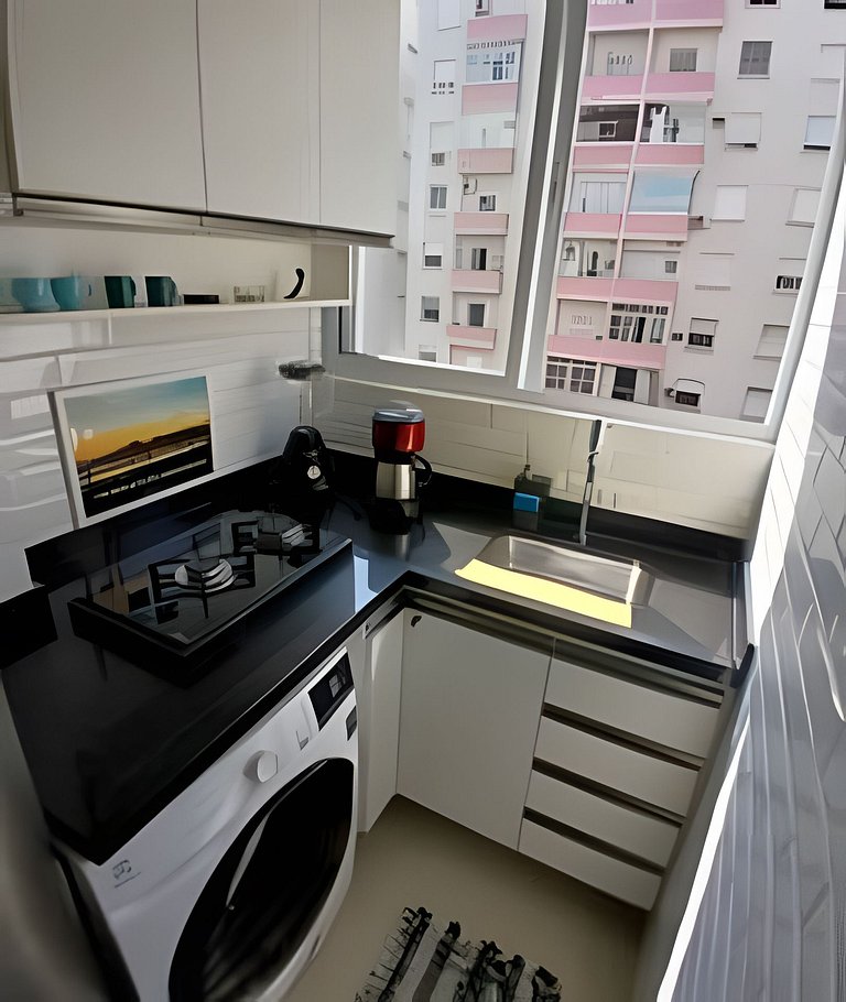 SHB • Pé na areia | Studio completo | Central