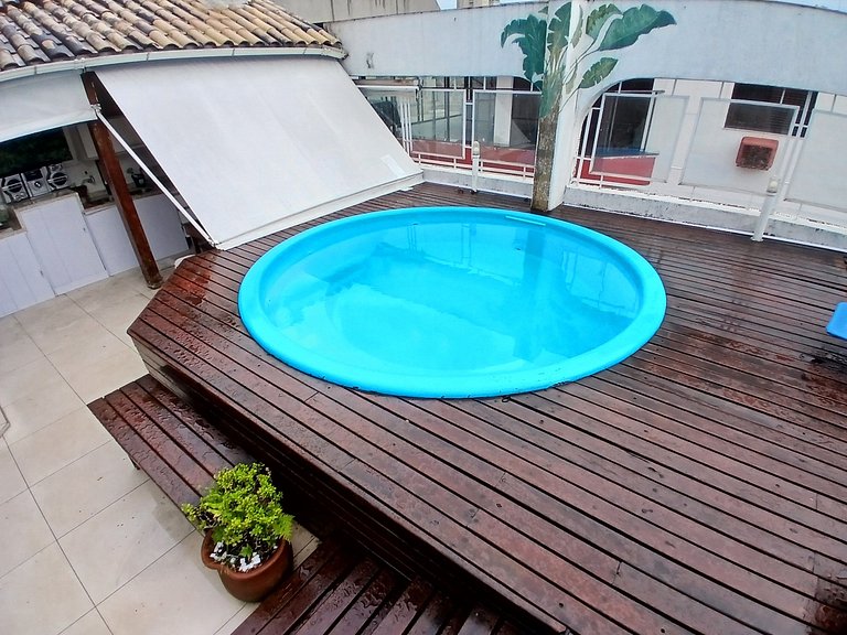 SHB • Cobertura | Piscina Privativa | Churrasco