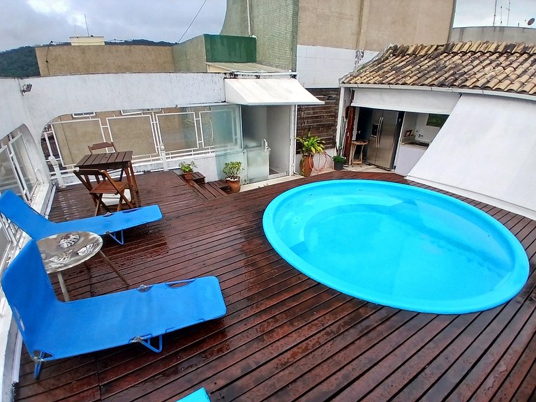 SHB • Cobertura | Piscina Privativa | Churrasco