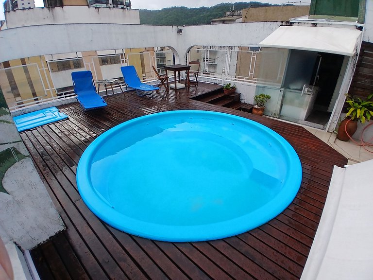 SHB • Cobertura | Piscina Privativa | Churrasco
