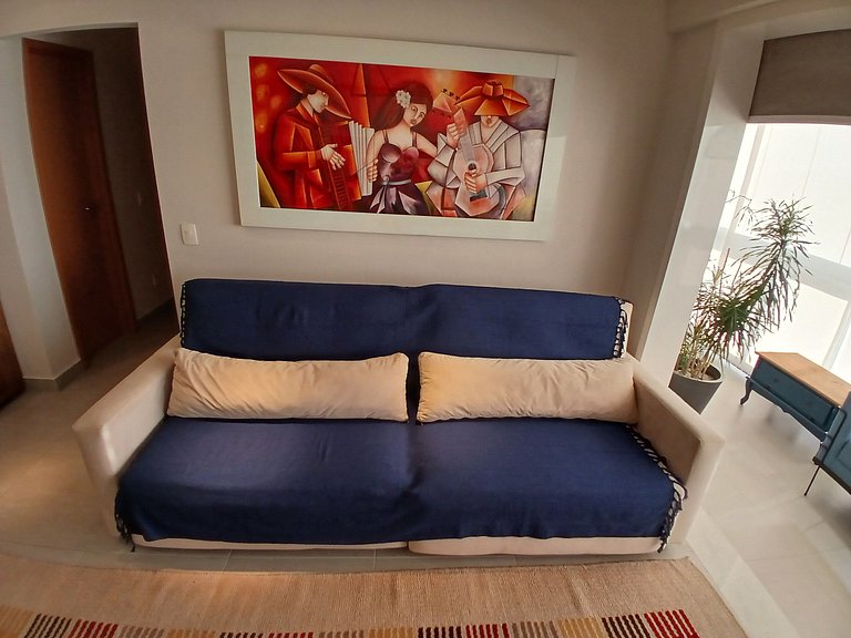 SHB • Ocean View | Varanda | Praia do Gonzaga