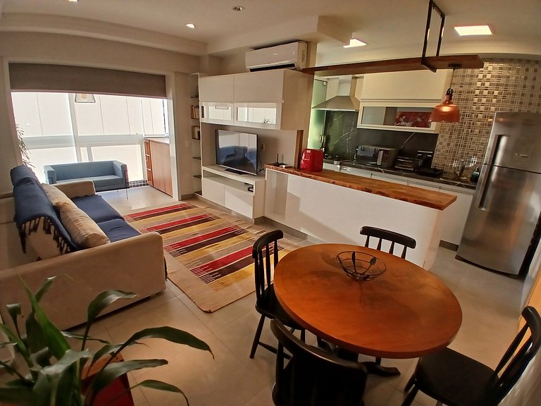 SHB • Ocean View | Varanda | Praia do Gonzaga