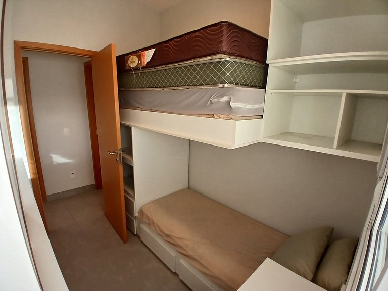 SHB • Ocean View | Varanda | Praia do Gonzaga