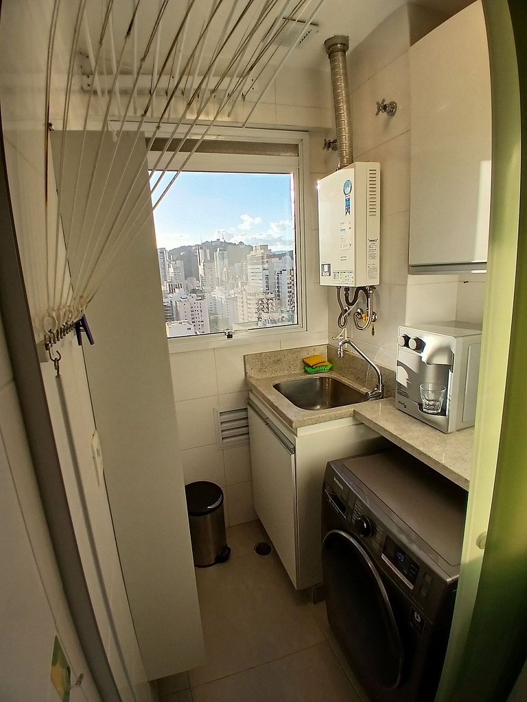 SHB • Ocean View | Varanda | Praia do Gonzaga