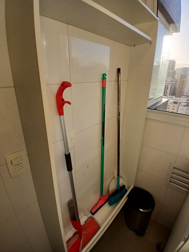 SHB • Ocean View | Varanda | Praia do Gonzaga