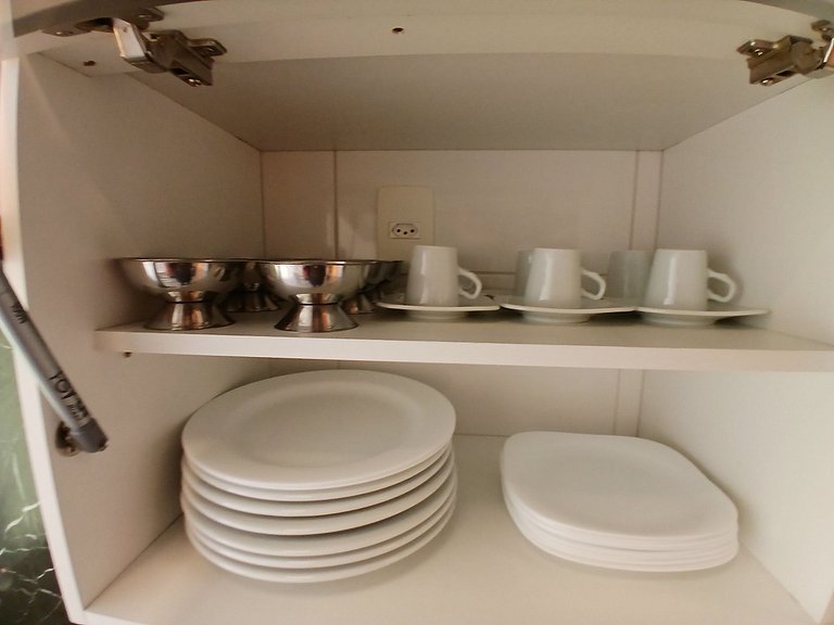 SHB • Ocean View | Varanda | Praia do Gonzaga