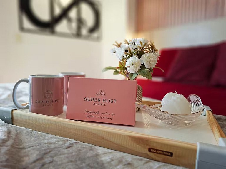 SHB - Frente mar | Flat adaptado | Piscina