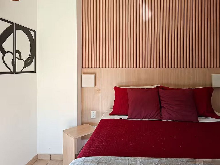 SHB - Frente mar | Flat adaptado | Piscina