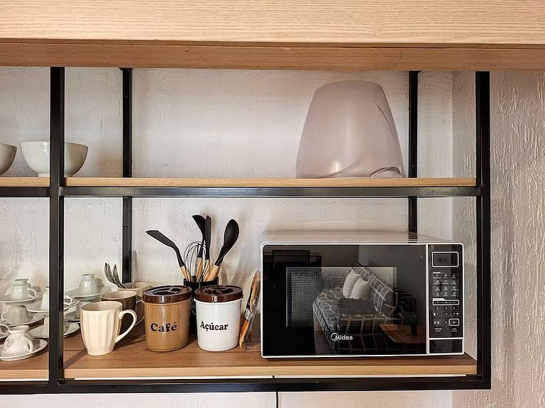 SHB - Frente mar | Flat adaptado | Piscina