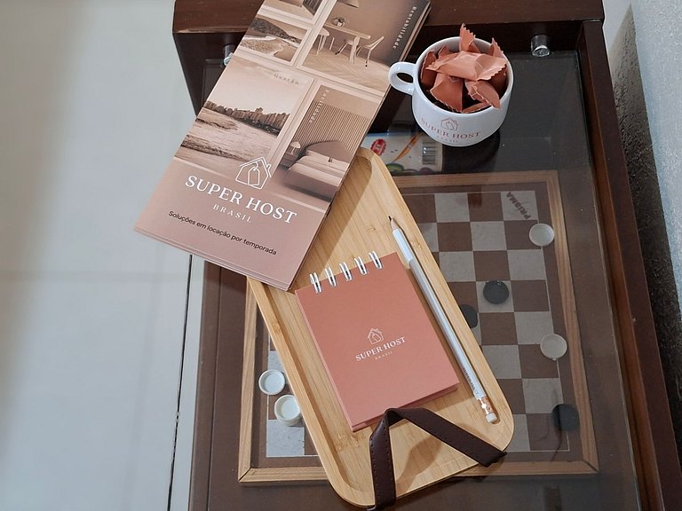 SHB • 2 min da Praia | Segurança | Conforto