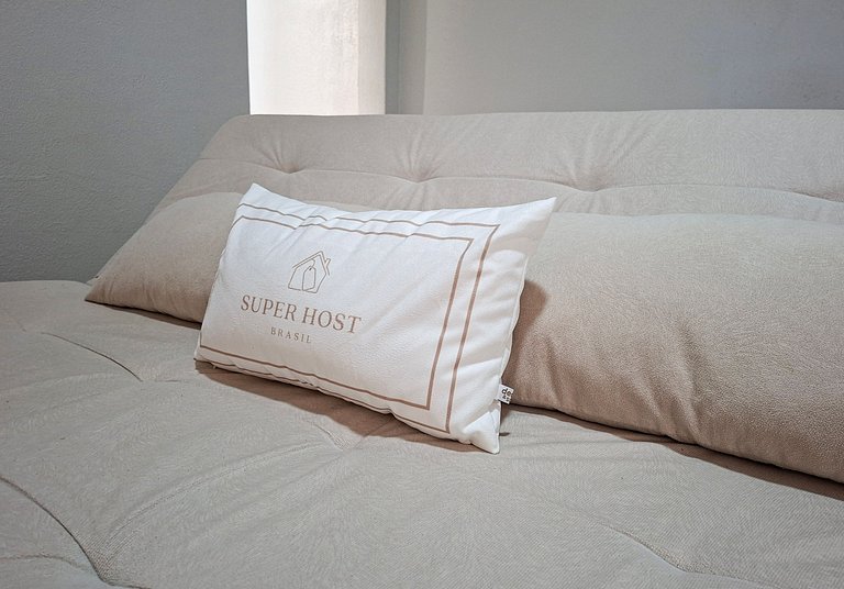 SHB • 2 min da Praia | Segurança | Conforto