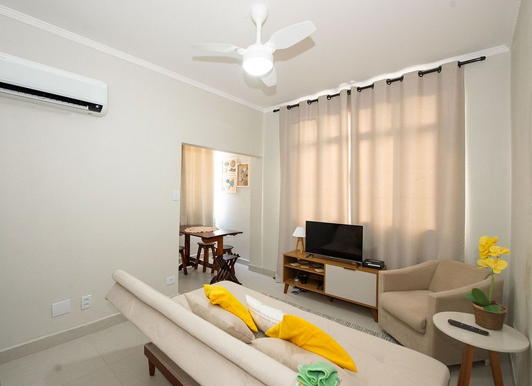 SHB • 2 min da Praia | Segurança | Conforto