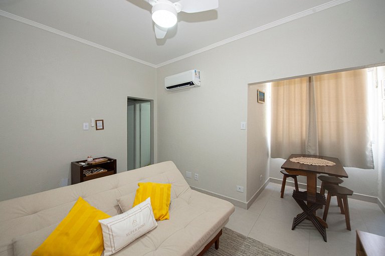 SHB • 2 min da Praia | Segurança | Conforto