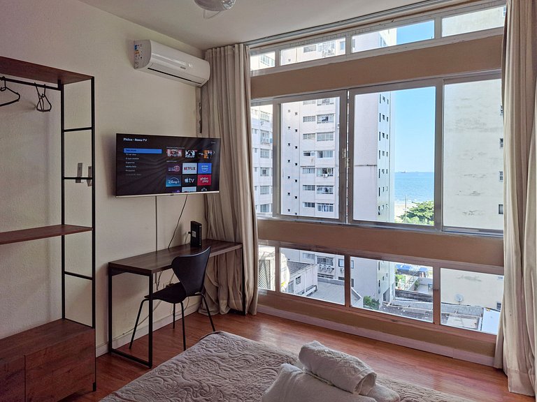 SHB - Aconchego Marítimo: Studio com Vista Mar