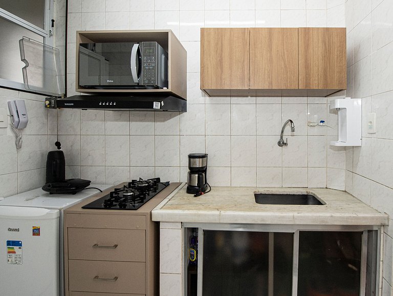 SHB - Aconchego Marítimo: Studio com Vista Mar