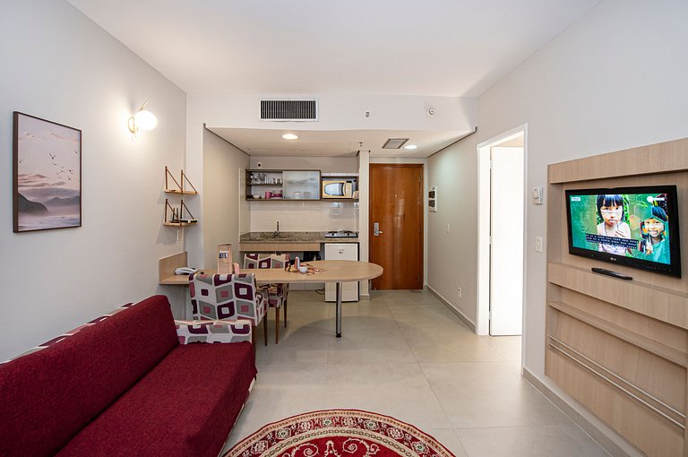 SHB - Beachfront: Varanda, Piscina e Por do Sol