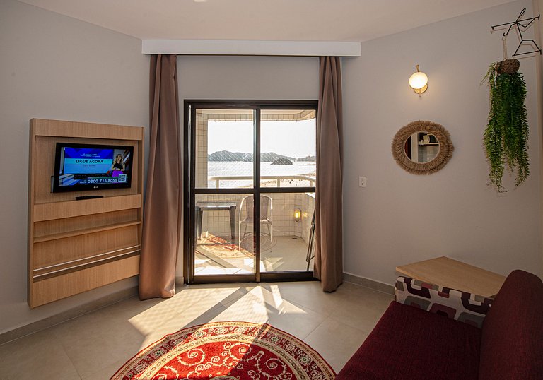 SHB - Beachfront: Varanda, Piscina e Por do Sol