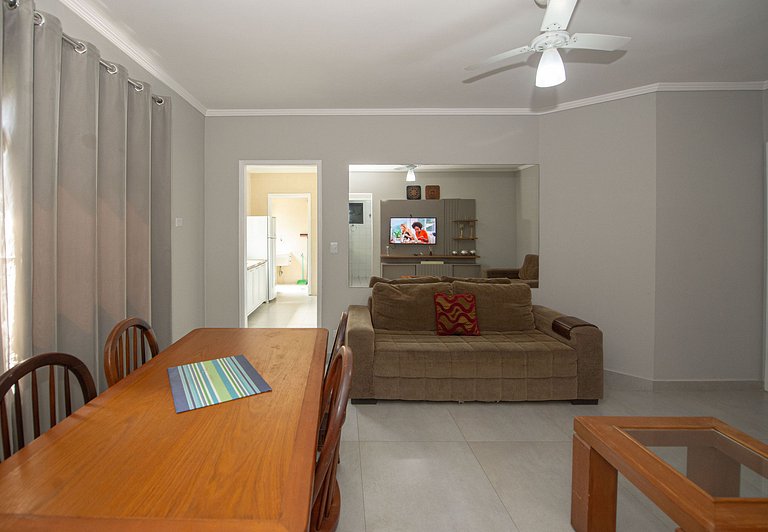 SHB - Família feliz: Wi-Fi rápido a 1 min da praia