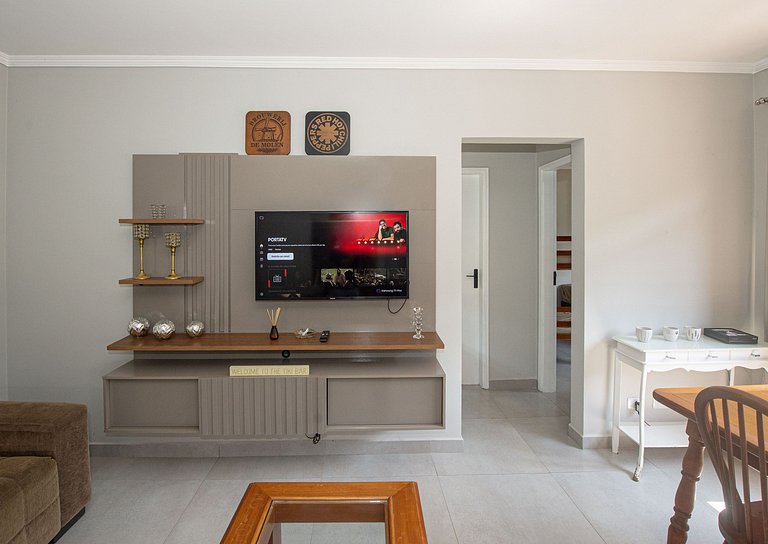 SHB - Família feliz: Wi-Fi rápido a 1 min da praia